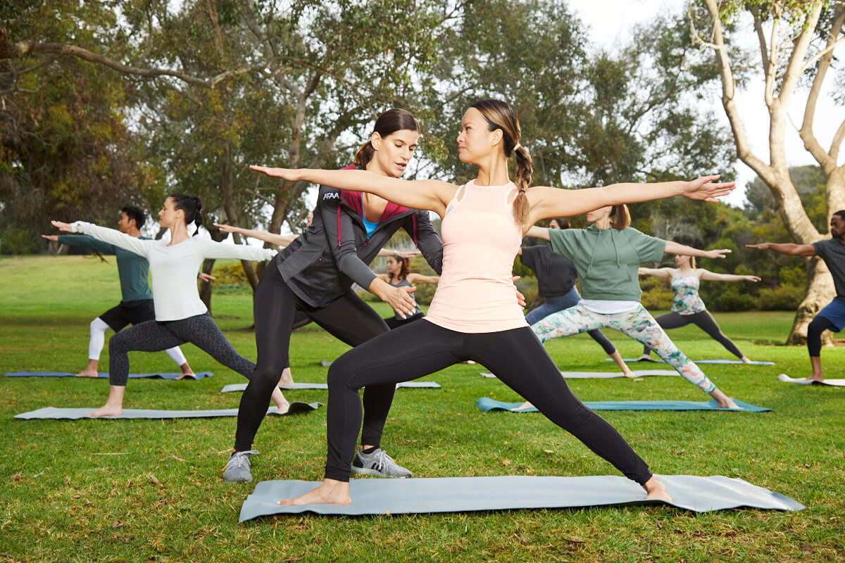 Outdoor Yoga Class